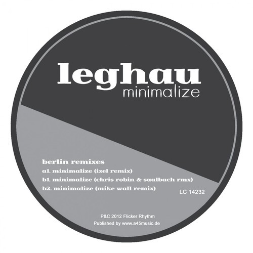 Minimalize (Berlin Remixes) cover art