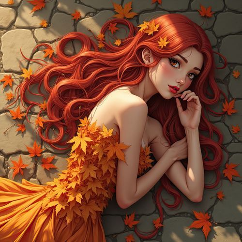 Red Hair in the Breeze cover art
