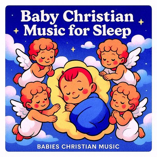 Baby Sleep Christian Hymns with Soft Piano Touch cover art