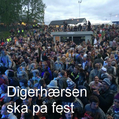Digerhærsen ska på fest cover art