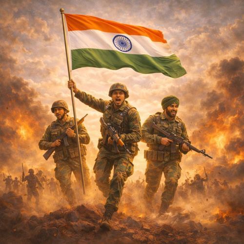 कदम कदम बढ़ाए जा, खुशी के गीत गाए जा