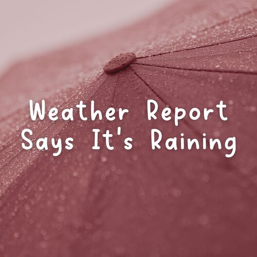 Weather Report Says It&#039;s Raining