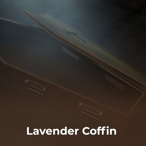 Lavender Coffin