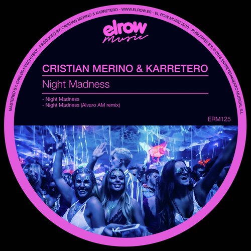 Night Madness (Alvaro AM Remix) cover art