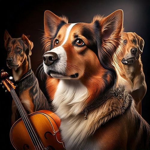 Happy Tails Symphony: Dogs' Orchestra Music