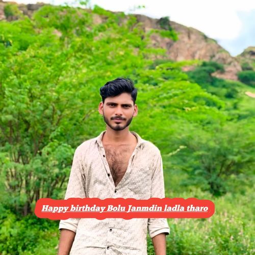 Happy birthday Bolu Janmdin ladla tharo