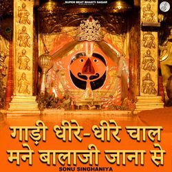 Gaadi Dhire Dhire Chaal Mne Balaji Jana Se