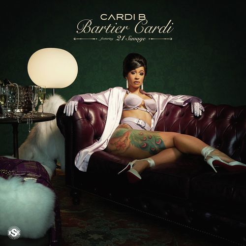 Bartier Cardi (feat. 21 Savage) cover art