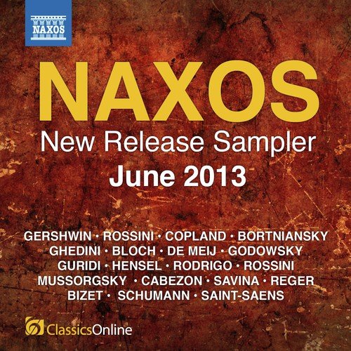 Naxos June 2013 New Release Sampler