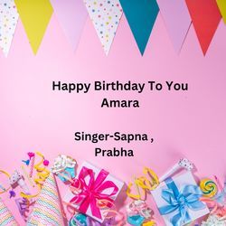 Happy Birthday To You Amara