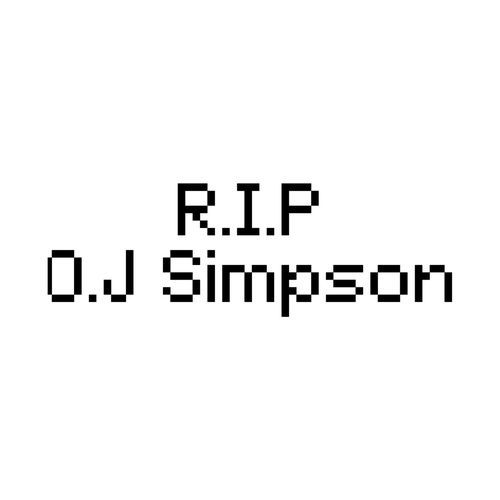 R.I.P O.J Simpson cover art