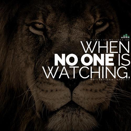 When No One Is Watching (Motivational Speech)_poster_image