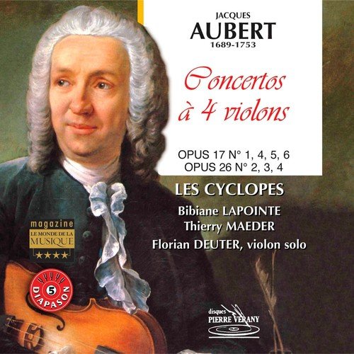 Aubert : Concertos à quatre violons, Op. 17 &amp; Op. 26_poster_image