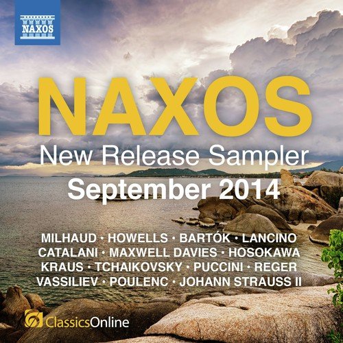 Naxos September 2014 New Release Sampler