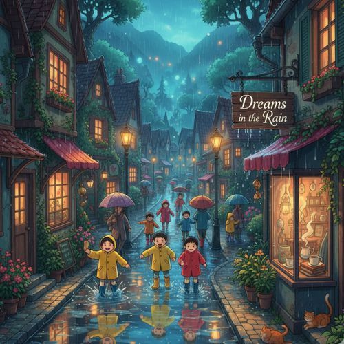 Peaceful Anime Piano Sleep Music cover art