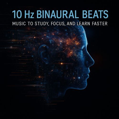 10 Hz Binaural Beats - Music to Study, Focus, and Learn Faster