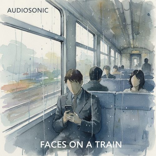 Faces on a Train