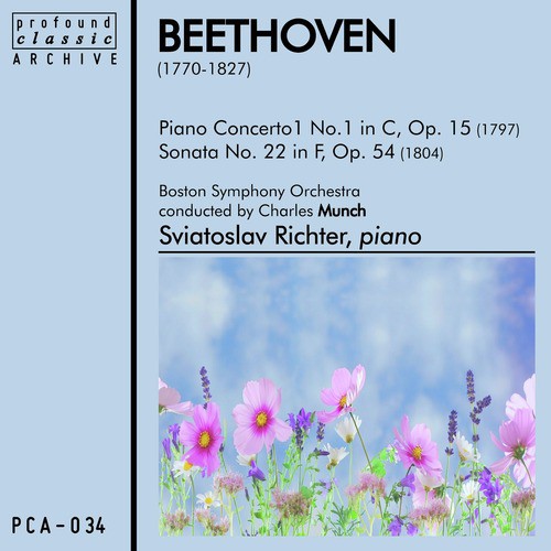 Piano Concerto No. 1 in C, Op. 15 and Sonata No. 22 in F, Op. 54