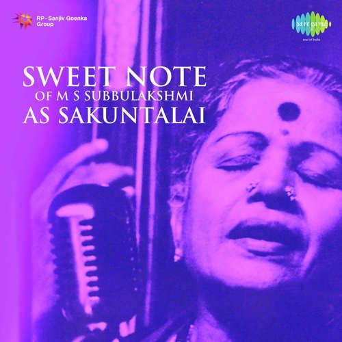 Sweet Note Of M.S. Subbulakshmi As Sakuntalai
