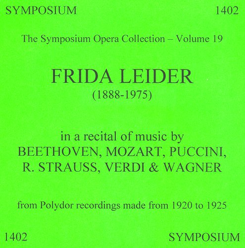The Symposium Opera Collection, Vol. 19 (1924)