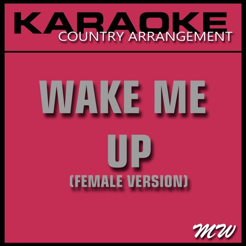 Wake Me Up (In the Style of Avicii) [Karaoke Version]