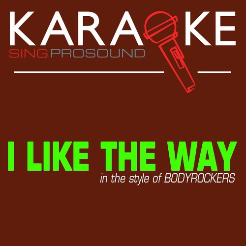 I Like the Way (In the Style of Bodyrockers) [Karaoke Version]