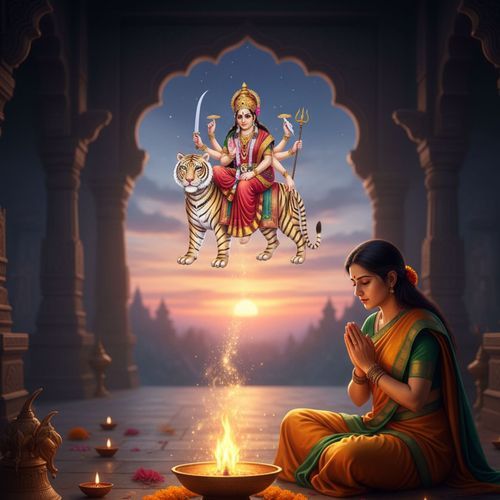 Kanya Roop Mein Aayi Maa