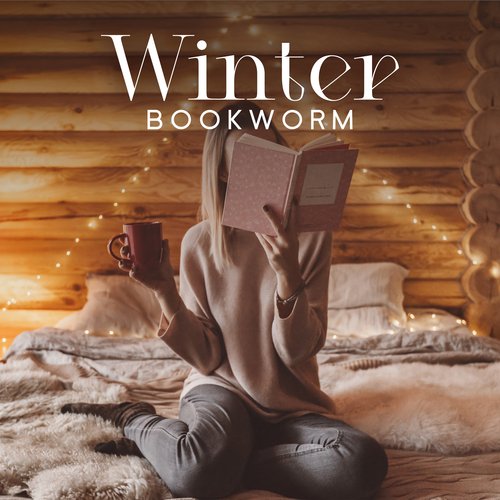 Winter Bookworm: Relaxing Coffee, Cozy Fireplace Relaxation, Winter Mood_poster_image