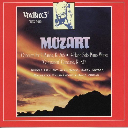 Mozart: Sonatas & Concertos for Piano 4 Hands