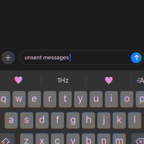unsent messages