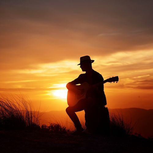 Música De Guitarra Para La Luz Dorada Y Atardeceres Tranquilos