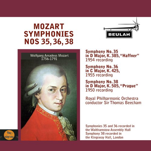 Mozart: Symphonies No. 35, 36, 38