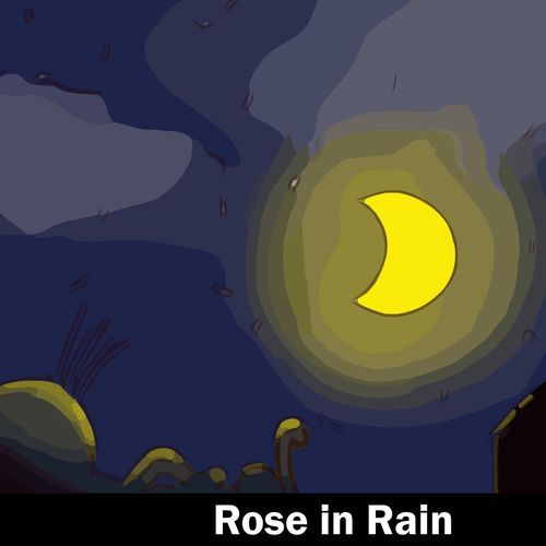 Rose in Rain