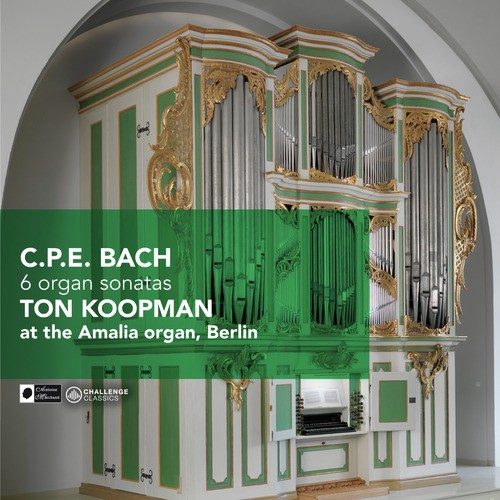 C.P.E. Bach: 6 Organ Sonatas