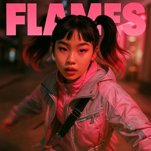 Flames cover art