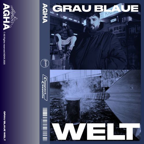 Grau Blaue Welt