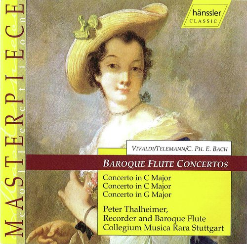 Vivaldi / Telemann / Bach, C.P.E.: Baroque Flute Concertos