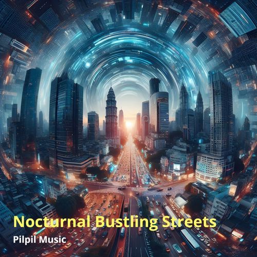 Nocturnal Bustling Streets cover art