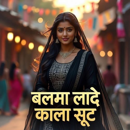 Balma Laade Kala Suit