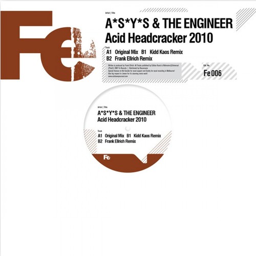 Acid Headcracker 2010 cover art