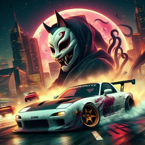 [Drift Phonk] Growl Rx7 cover art