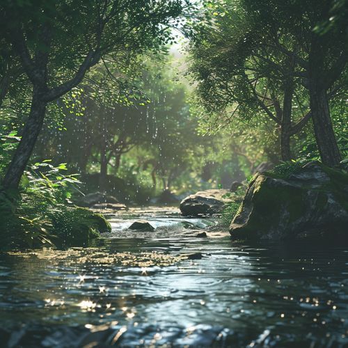 Serene River: Soothing Sleep Ambiance_poster_image