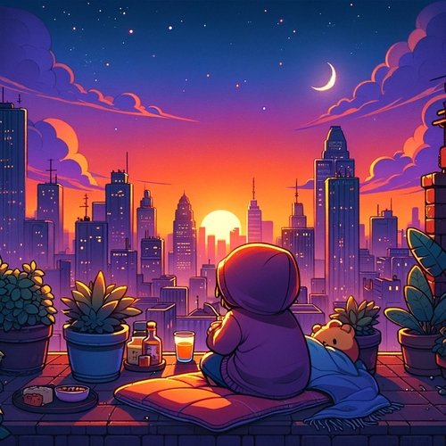 Dreamy Dusk (Lofi Chillhop Beats)_poster_image