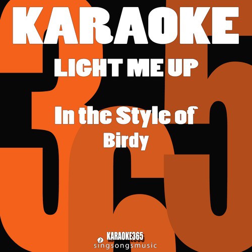 Light Me Up (In the Style of Birdy) [Karaoke Version] - Single