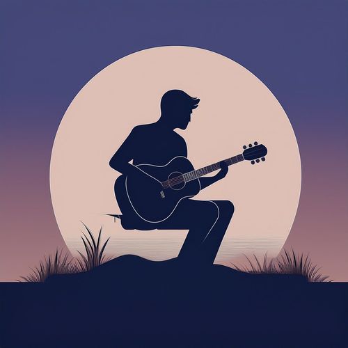 Música De Guitarra Para Dormir Bajo Estrellas Suaves Y Sueños Silenciosos