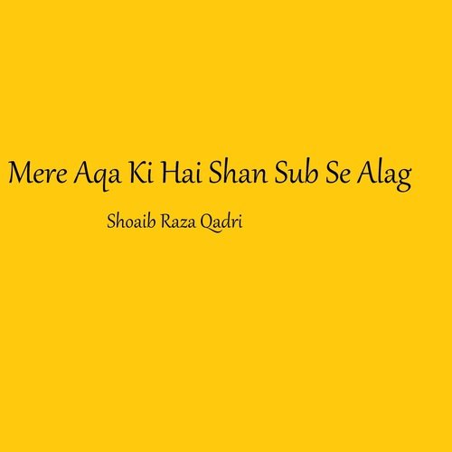 Mere Aqa Ki Hai Shan Sub Se Alag