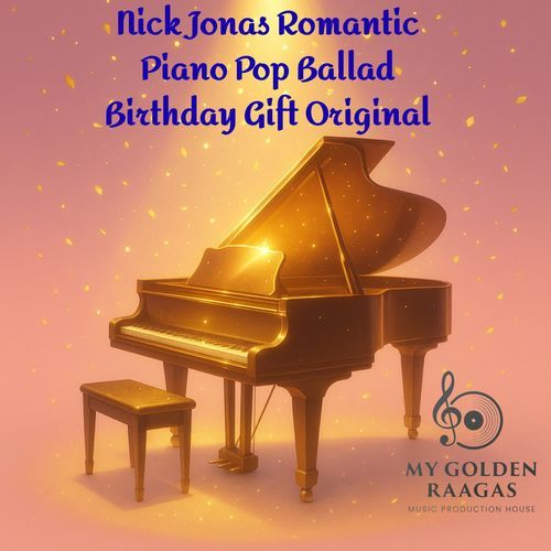 Nick Jonas Romantic Piano Pop Ballad Birthday Gift Original