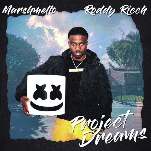 Project Dreams Lyrics Marshmello Roddy Ricch Only On Jiosaavn - ballin roblox id roddy ricch