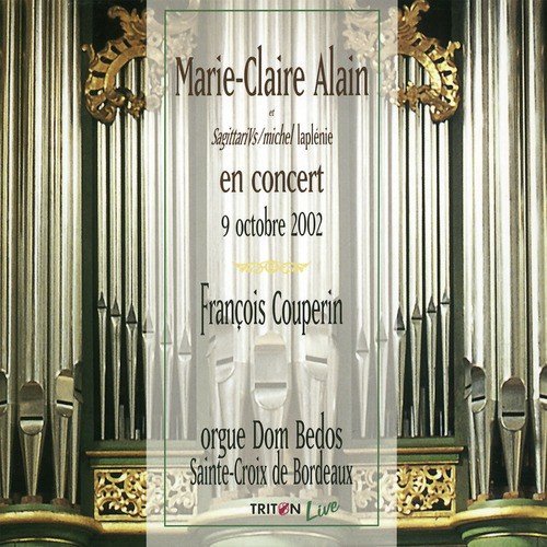 Couperin: Marie-Claire Alain et SagittariVs en concert - 9 octobre 2002_poster_image