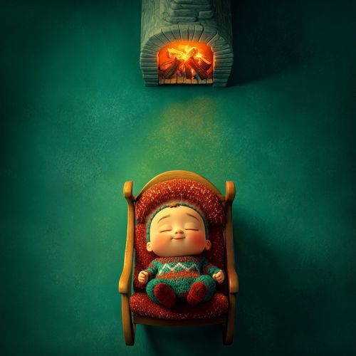 Fireside Lullabies: A Christmas Embrace_poster_image